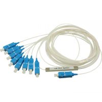 광PLC스플리터 싱글모드 SC/PC커넥터 국산 (분기 수 1 x 2)