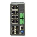 FB정보통신 DIVA-IS2712B 광스위치허브 산업용  L2 랜1기가 (랜 8 포트, 광 4 포트)