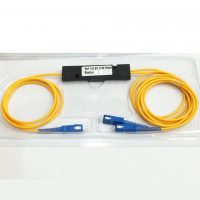 광커플러 1x2 싱글모드 1310nm/1550nm SC/PC커넥터 50:50 국산
